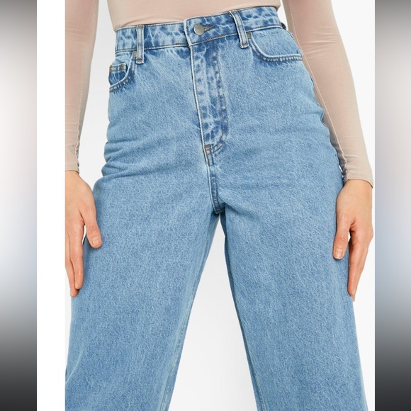 Off duty India^ wide leg high rise jeans - Picture 4 of 9